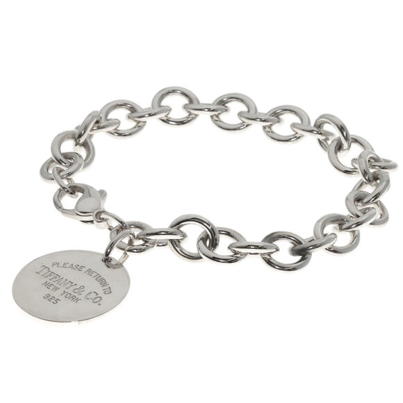 Tiffany & Co. Jewelry - TIFFANY Authentic Silver Charm Bracelet